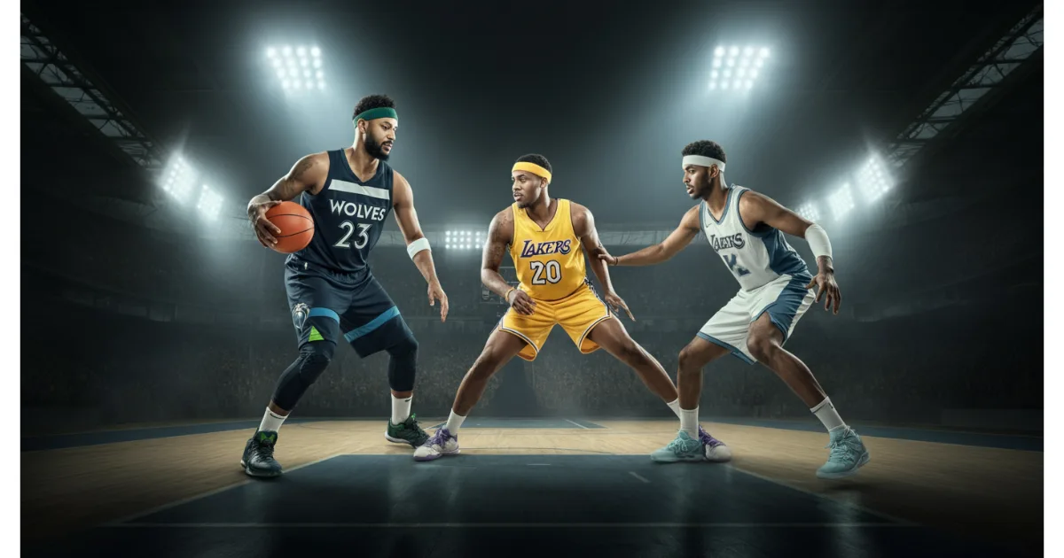 Timberwolves vs Lakers Match Player Stats