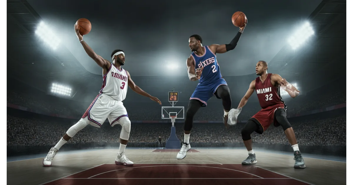 76ERS vs Miami Heat Match Player Stats