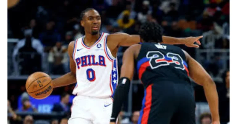 76ERS vs Detroit Pistons Match Player Stats