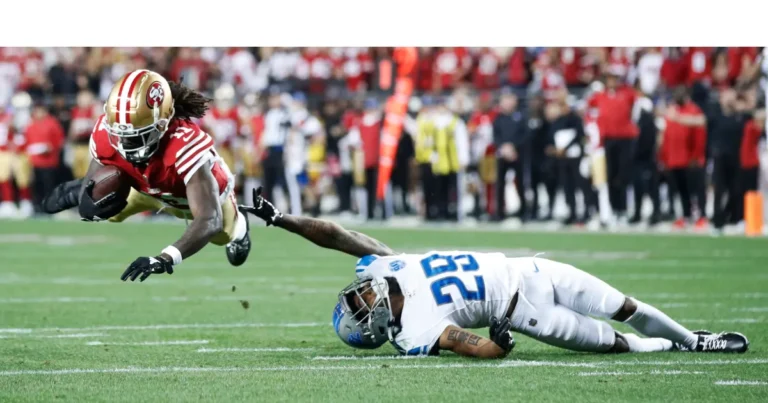 Detroit Lions vs 49ERS Match Player Stats