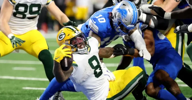 Green Bay Packers vs Detroit Lions Match Player Stats