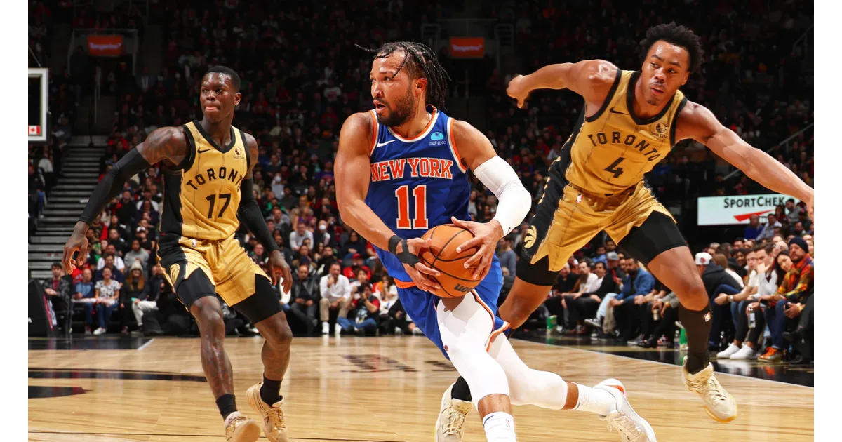Knicks vs Toronto Raptors Match Player Stats