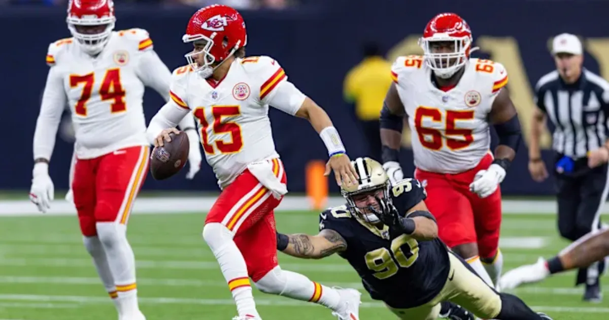 New Orleans Saints vs Kansas City Chiefs Match Player Stats