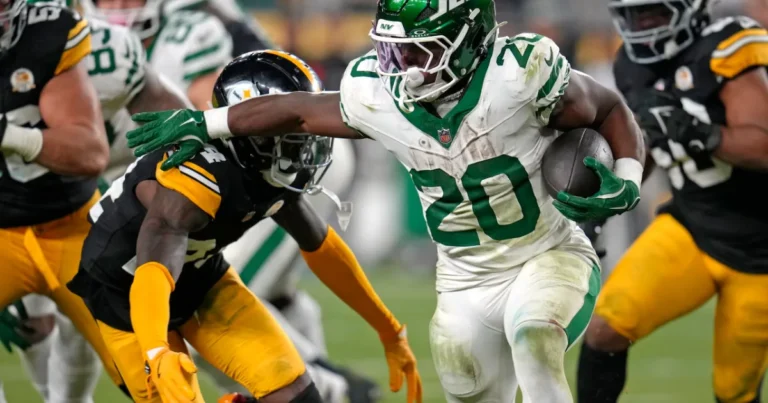 New York Jets vs Steelers Match Player Stats