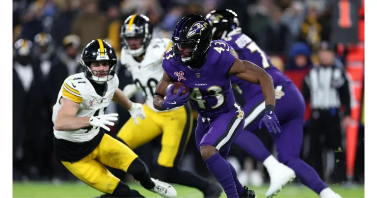 Steelers vs Baltimore Ravens Match Player Stats