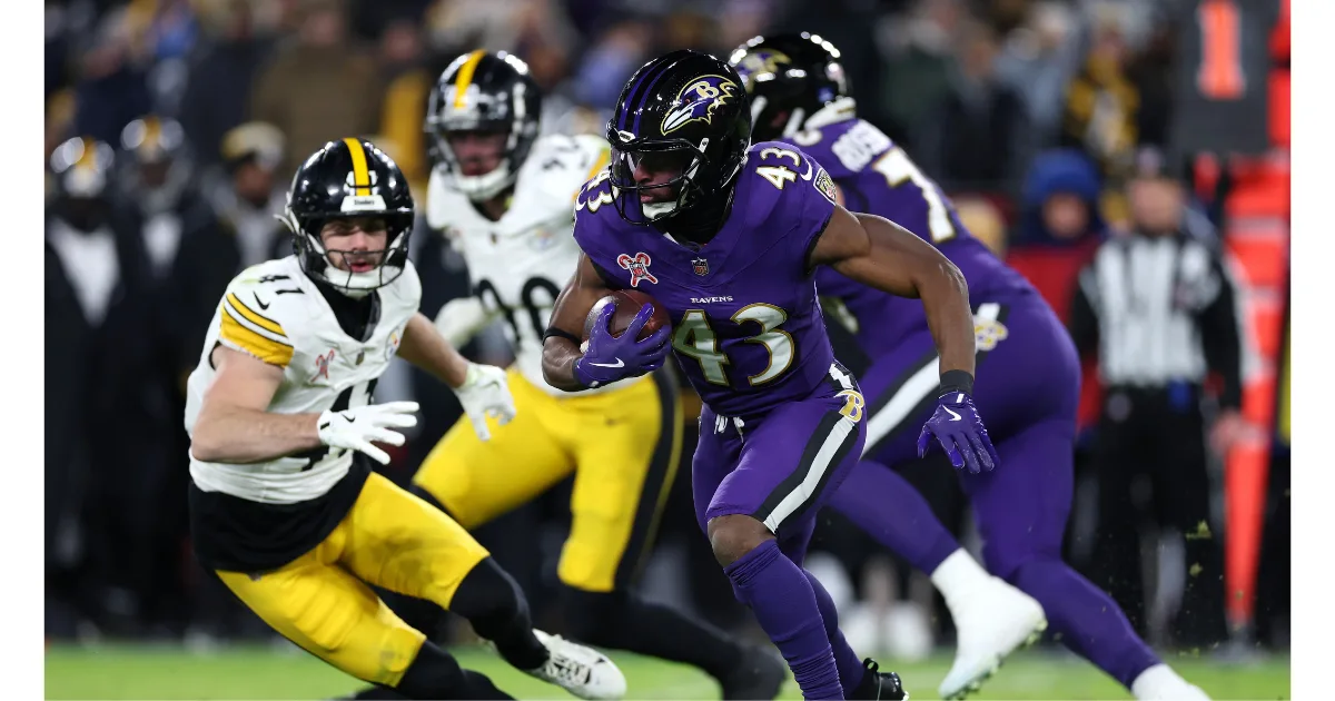 Steelers vs Baltimore Ravens Match Player Stats
