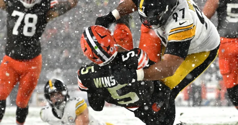 Steelers vs Cleveland Browns Match Player Stats