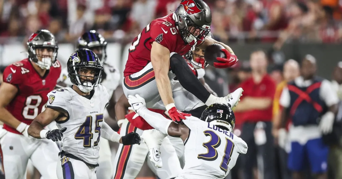 Baltimore Ravens vs Tampa Bay Buccaneers Match Player Stats