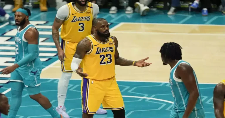 Charlotte Hornets vs Lakers Match Player Stats
