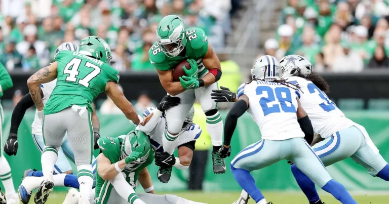 Dallas Cowboys vs Philadelphia Eagles Match Player Stats
