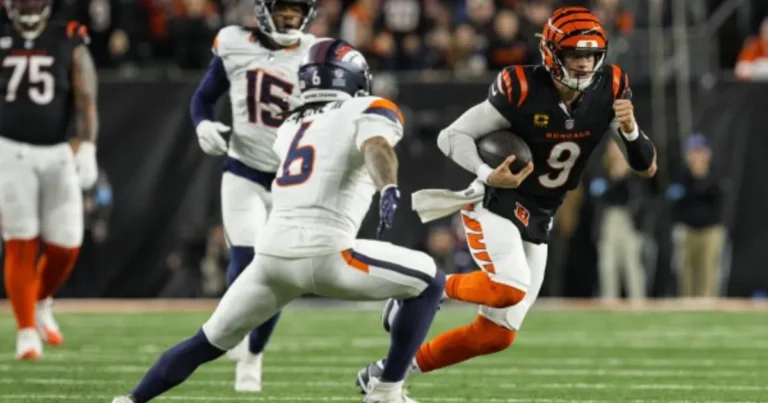 Denver Broncos vs Bengals Match Player Stats