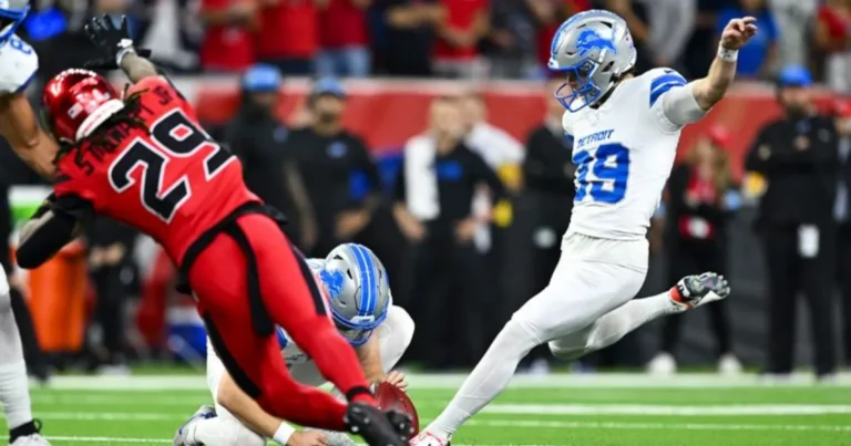 Detroit Lions vs Houston Texans Match Player Stats