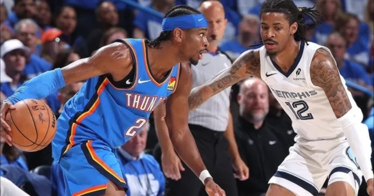 Memphis Grizzlies vs Okc Thunder Match Player Stats