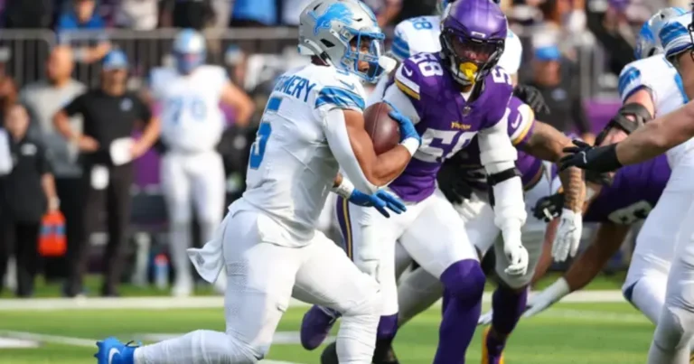 Minnesota Vikings vs Detroit Lions Match Player Stats