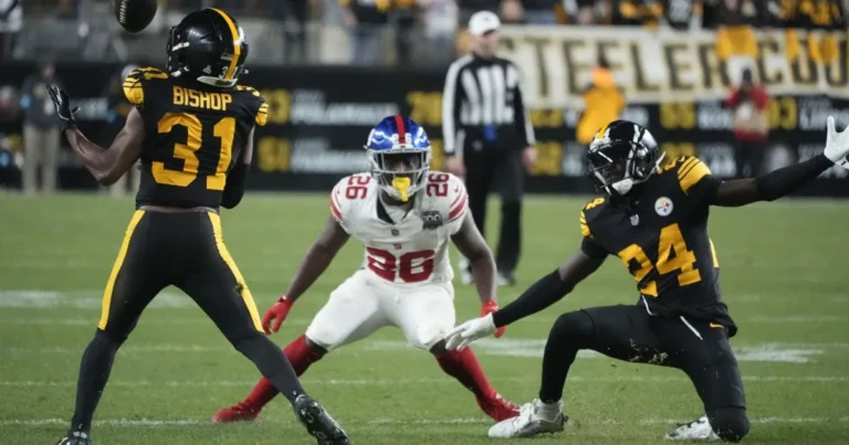 New York Giants vs Steelers Match Player Stats