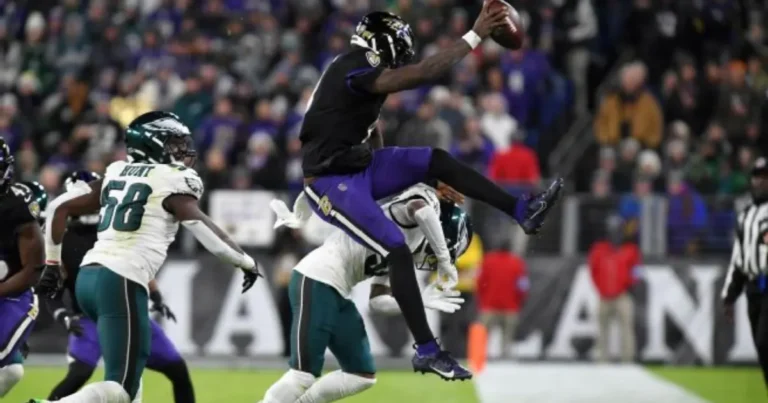 Philadelphia Eagles vs Baltimore Ravens Match Player Stats