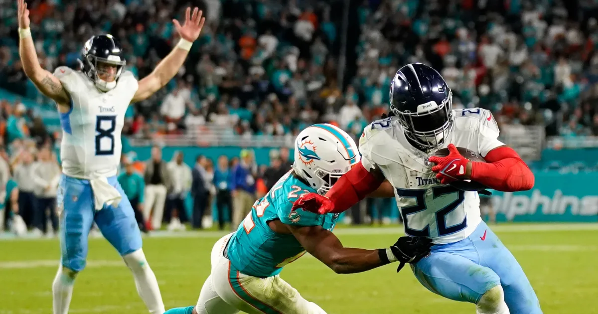 Tennessee Titans vs Miami Dolphins Match Player Stats