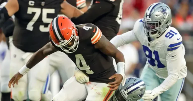 Dallas Cowboys vs Cleveland Browns Match Player Stats