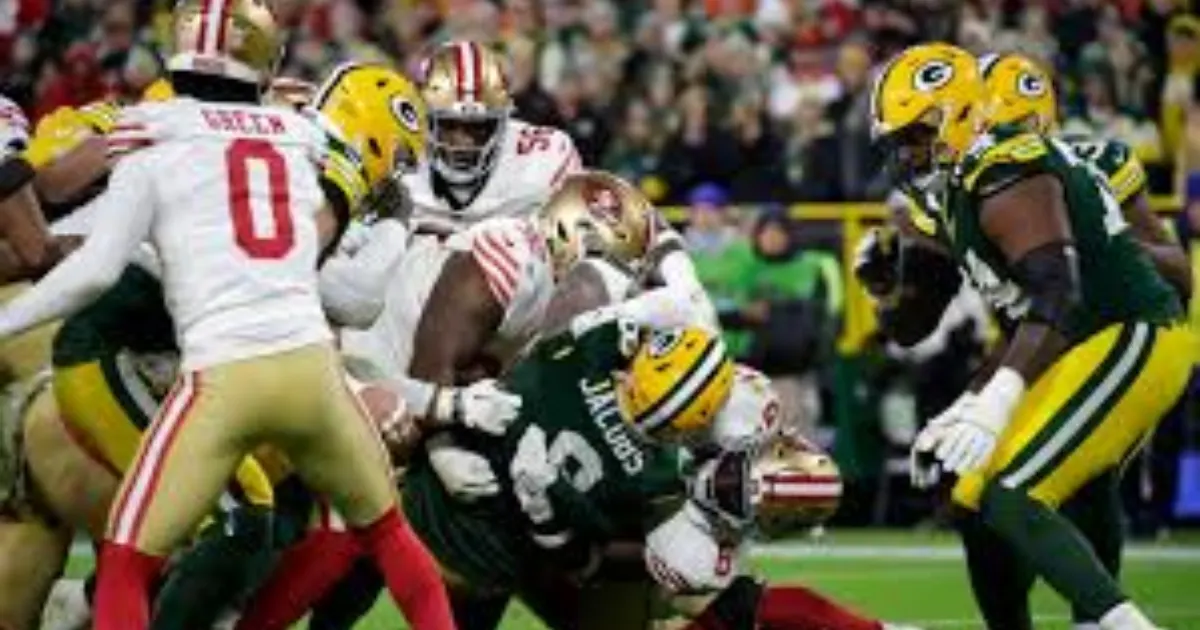 Green Bay Packers vs 49ERS Match Player Stats
