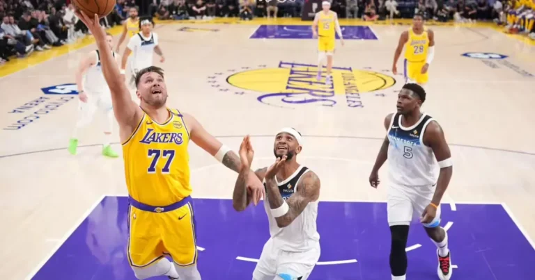 Lakers vs Timberwolves Match Player Stats