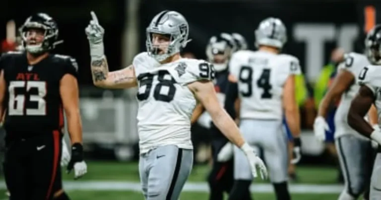 Las Vegas Raiders vs Atlanta Falcons Match Player Stats