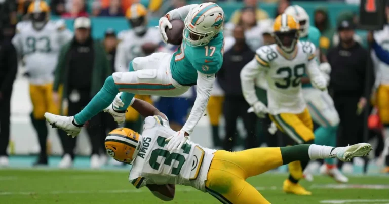 Miami Dolphins vs Green Bay Packers Match Player Stats